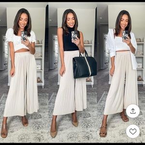 Petal and Pup Pleated Pants